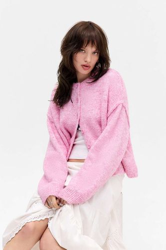 Cardigan ras du cou Marli UO par en taille: Small - Urban Outfitters - Modalova