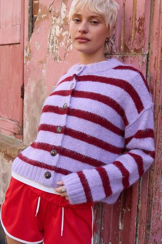 Cardigan rayé UO Hudson par en taille: XS - Urban Outfitters - Modalova
