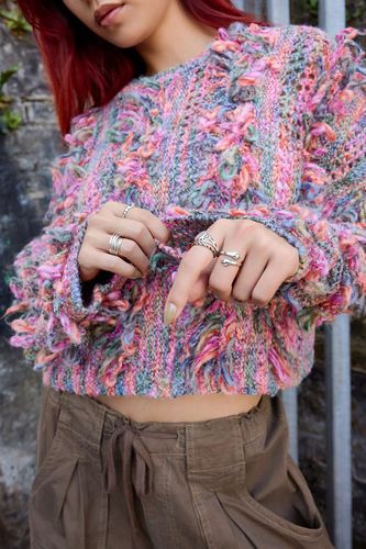 Pull à franges UO Memphis par en taille: XS - Urban Outfitters - Modalova