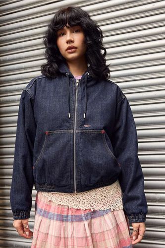 Sweat à capuche de skate en denim rétréci Rinse en taille: XS - BDG - Modalova