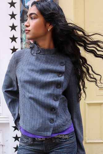 Veste pliée UO Rita par en taille: 2XS - Urban Outfitters - Modalova