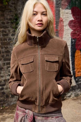 Veste en suédine Romy en taille: 2XS - BDG - Modalova