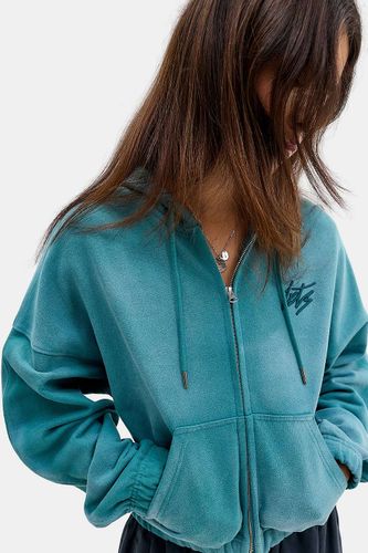 Sweat à capuche zippé iets frans. Sunbleach Script en taille: XS - iets frans... - Modalova
