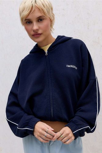 Sweat à capuche à ourlet bouffant avec fermeture éclair iets frans. en taille: XS - iets frans... - Modalova