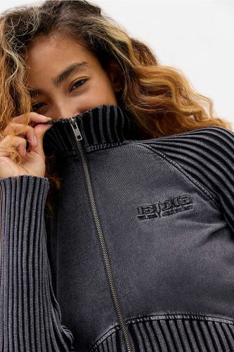 Haut de survêtement Tina gris en taille: XS - BDG - Modalova