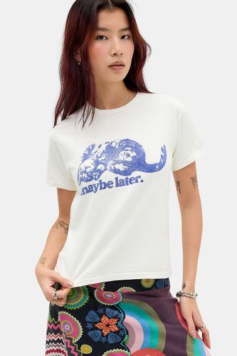 T-shirt graphique décontracté UO Maybe Later par en taille: Medium/Large - Urban Outfitters - Modalova