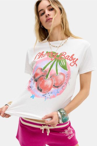 T-shirt décontracté UO Cherry Spray par en taille: XS/Small - Urban Outfitters - Modalova