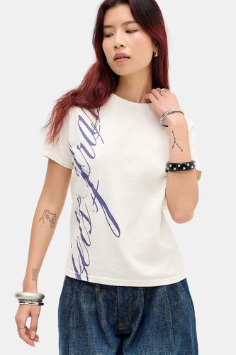 Quelque chose de français.. T-shirt graphique décontracté Script par iets frans. en taille: Medium/Large - iets frans... - Modalova