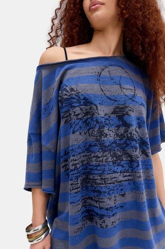 T-shirt graphique épaules dénudées UO Kurt Eagle par en taille: XS - Urban Outfitters - Modalova