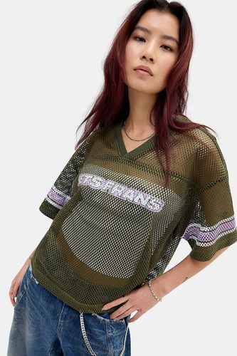 Iets frans. Oversized Airtex Jersey T-Shirt en taille: Small - iets frans... - Modalova