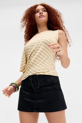 Mini-jupe ceinturée en simili cuir Kate en taille: XS - Silence + Noise - Modalova