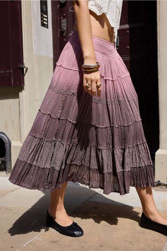 Jupe midi Eila effet dégradé en taille: Small - Kimchi Blue - Modalova