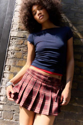 Jupe-short ajustée Lea avec attache sur le côté en taille: 2XS - Silence + Noise - Modalova