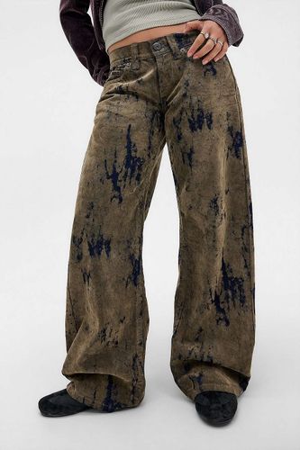 Jean Kayla floqué en taille: 24 l 30 L - BDG - Modalova