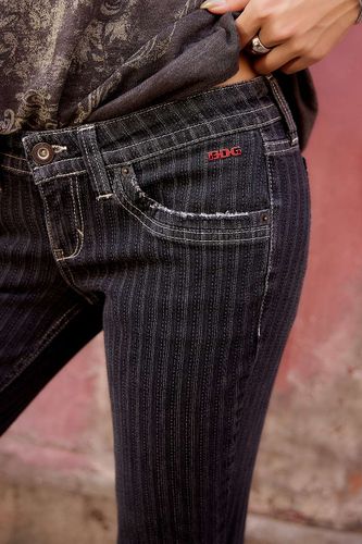 Jean skinny bootcut taille basse à rayures Miko en taille: 26 l 32 L - BDG - Modalova