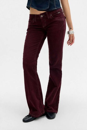 Jean bootcut skinny taille basse Miko en velours côtelé en taille: 24 l 32L - BDG - Modalova