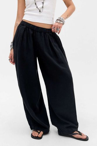 Pantalon cocon ample en lin Bobbi en taille: XS - BDG - Modalova