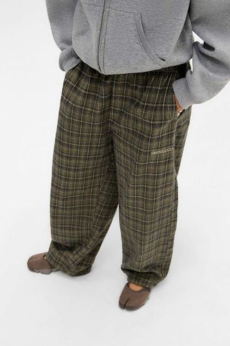 Iets frans. Pantalons de jogging brossés à carreaux Harri en taille: XS - iets frans... - Modalova