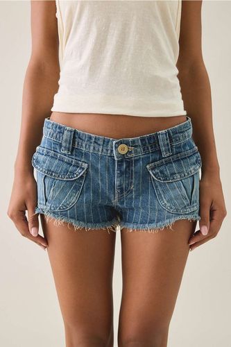 Micro-short en denim Sunkissed en taille: 26 - BDG - Modalova