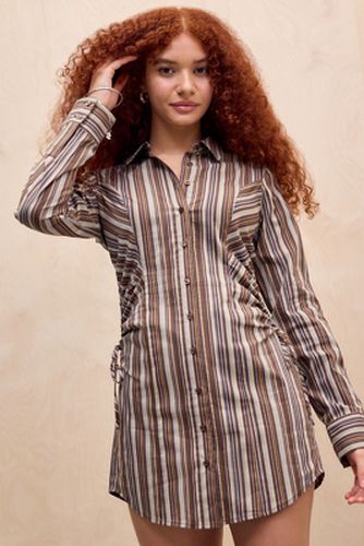 Robe mini à manches longues froncées en taille: TTP - Silence + Noise - Modalova