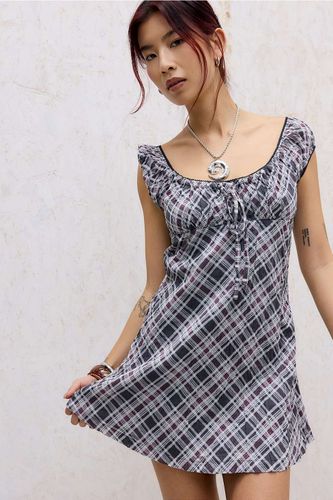 Robe courte à carreaux Jude en taille: Small - BDG - Modalova