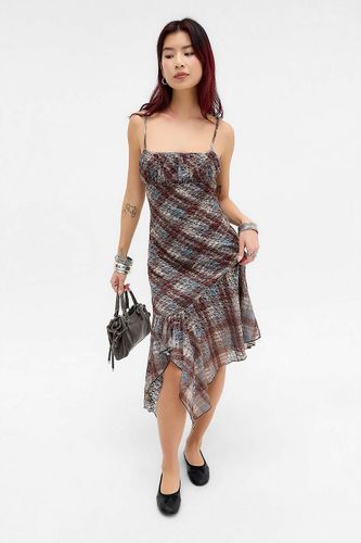 Robe midi imprimée en dentelle Bettina en taille: XS - Kimchi Blue - Modalova