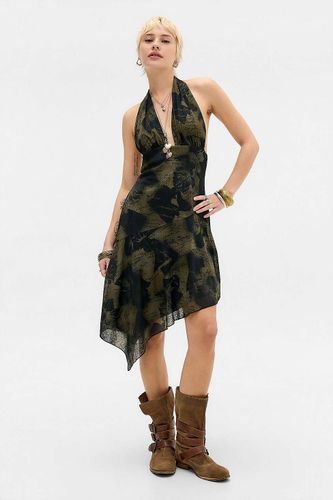 Robe dos-nu asymétrique en maille Clover en taille: 2XS - Silence + Noise - Modalova