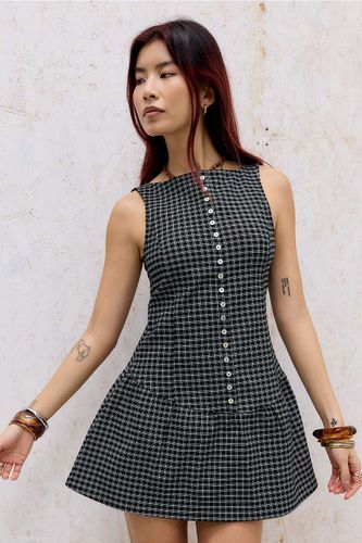 Mini robe à taille basse avec perles en taille: Small - Silence + Noise - Modalova