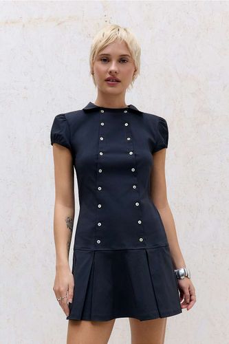 Mini robe boutonnée UO Kenni par en taille: XS - Urban Outfitters - Modalova