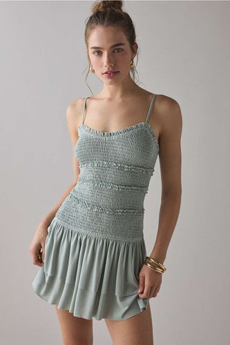 Robe mini smockée Heidi en taille: XS - Kimchi Blue - Modalova