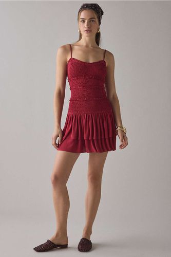 Robe mini smockée Heidi en taille: XS - Kimchi Blue - Modalova