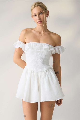 Combinaison courte smockée Easy Rider en taille: XL - Kimchi Blue - Modalova