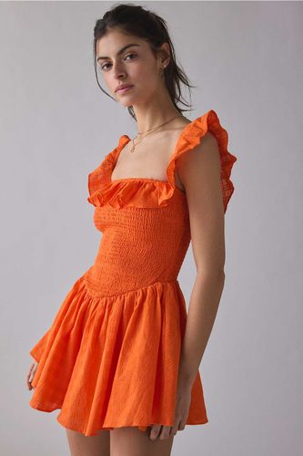 Combinaison courte smockée Easy Rider en taille: Large - Kimchi Blue - Modalova