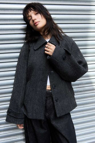 Manteau évasé en laine en taille: XS - BDG - Modalova