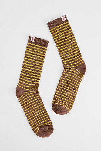 Chaussettes marron à fines rayures en taille: TAILLE UNIQUE - BDG - Modalova