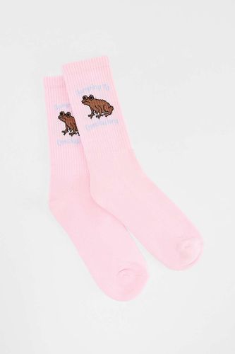 Chaussettes UO Jumping To Conclusions par en taille: TAILLE UNIQUE - Urban Outfitters - Modalova