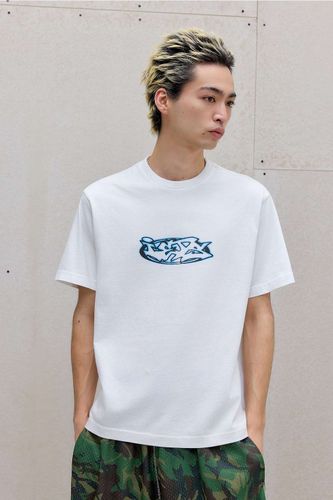T-shirt graphique graffiti écru iets frans. en taille: Large - iets frans... - Modalova