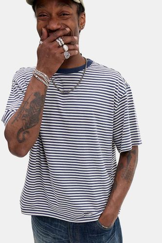 T-shirt à manches courtes rayé en taille: XS - BDG - Modalova