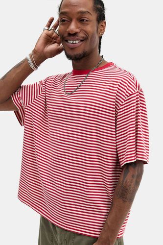 T-shirt à manches courtes rayé en taille: Small - BDG - Modalova