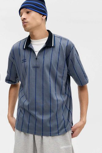Polo gris à fines rayures UO Exclusive en taille: Medium - Umbro - Modalova