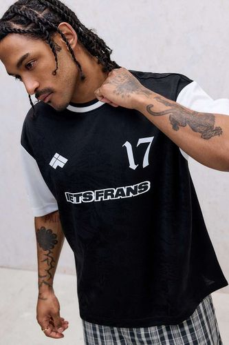 T-shirt graphique de football botanique noir iets frans. en taille: 2XS - iets frans... - Modalova