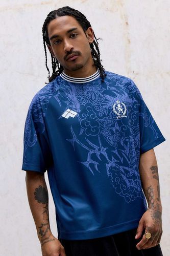 T-shirt graphique football dragon bleu iets frans. en taille: Small - iets frans... - Modalova
