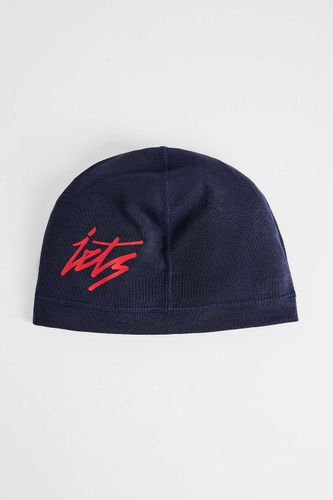 Bonnet en jersey bleu marine avec tête de mort iets frans. en taille: TAILLE UNIQUE - iets frans... - Modalova