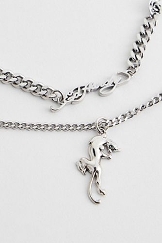 Collier Double Chaîne Panthère en taille: TAILLE UNIQUE - Ed Hardy - Modalova