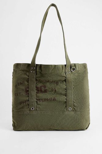 Sac fourre-tout en toile avec tampon en taille: TAILLE UNIQUE - BDG - Modalova