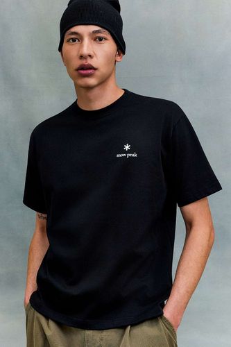 T-shirt noir avec logo en taille: Medium - Snow Peak - Modalova