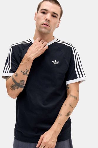T-shirt noir à 3 bandes en taille: Small - adidas Originals - Modalova