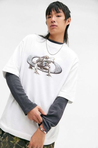 T-shirt graphique UO Exclusive Frog Ellipse taille: Small - Oakley - Modalova