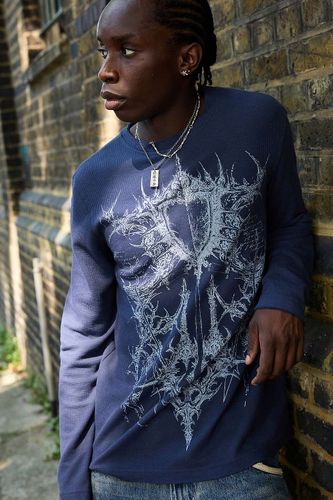 T-shirt gaufré imprimé Kasper UO Exclusive en taille: Small - Jaded London - Modalova
