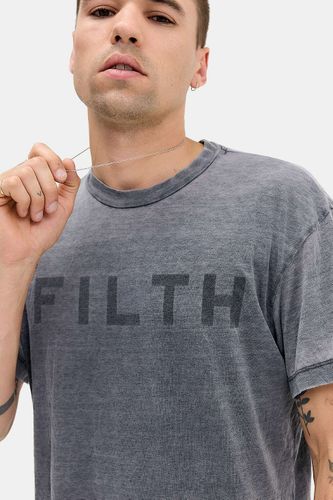 T-shirt décontracté gris Filth en taille: Medium - Jaded London - Modalova